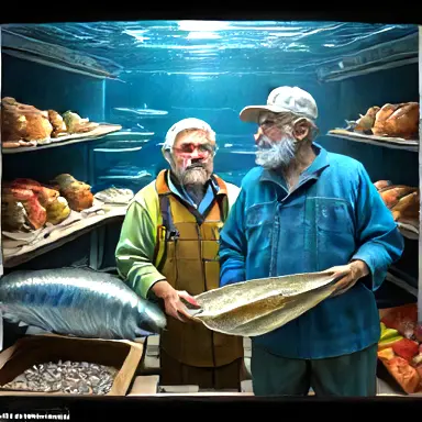Fishermen describe layers modeled due processes off the shelf