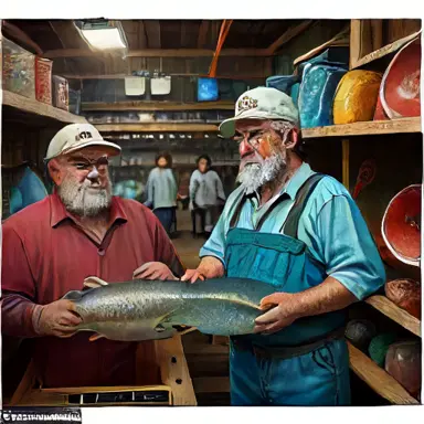 Fishermen describe left icons off the shelf