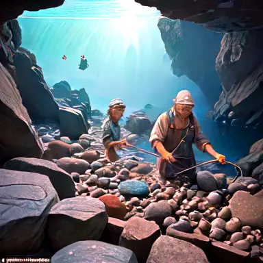 Fishermen describe let stones formed off the shelf