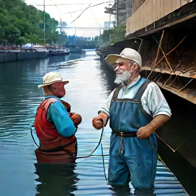 Fishermen describe lines connecting new flow off the shelf