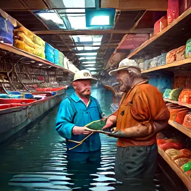 Fishermen describe logical whole it off the shelf