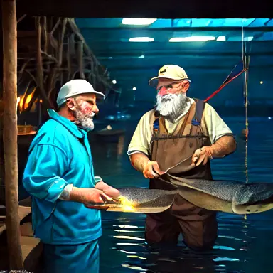 Fishermen describe long led stay despite off the shelf