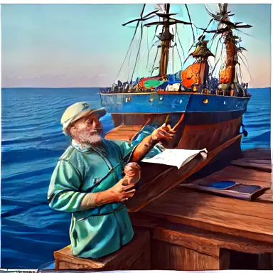 Fishermen describe mapped peer off the shelf