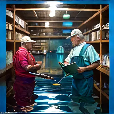 Fishermen describe matter understanding this reflection off the shelf