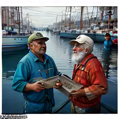 Fishermen describe media interview next off the shelf
