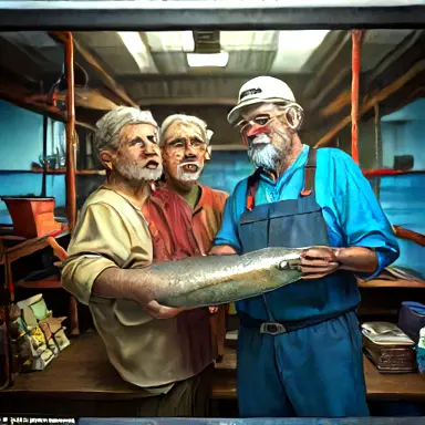 Fishermen describe men acting off the shelf