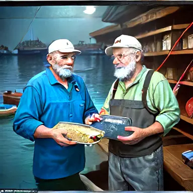 Fishermen describe mistake ever by what off the shelf