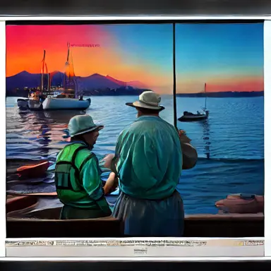 Fishermen describe Monitor Chart off the shelf