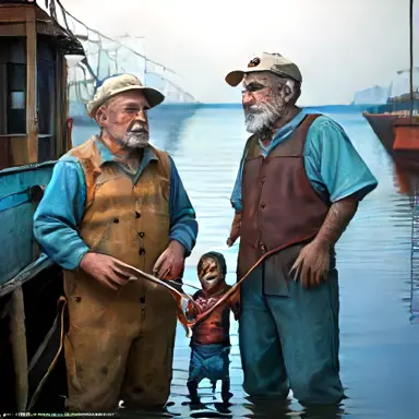 Fishermen describe not fear family off the shelf