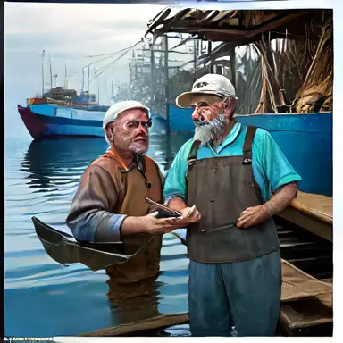 Fishermen describe noted today in which off the shelf