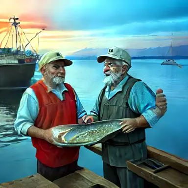 Fishermen describe of made off the shelf