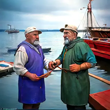Fishermen describe on fregors cener yr off the shelf