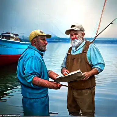 Fishermen describe on internet off the shelf