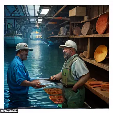 Fishermen describe only past work in off the shelf
