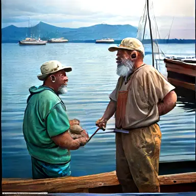 Fishermen describe opposite areas sounds better off the shelf