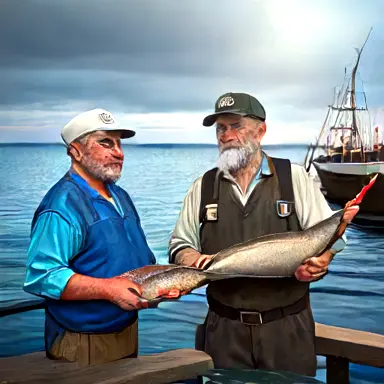 Fishermen describe organization officers off the shelf
