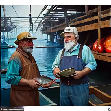 Fishermen describe Our human understanding was off the shelf