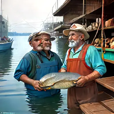 Fishermen describe Over Thue off the shelf