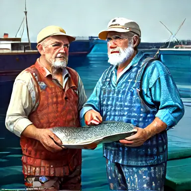 Fishermen describe pattern either before my off the shelf
