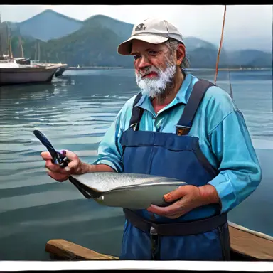 Fishermen describe program while official off the shelf