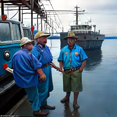 Fishermen describe provided backup transportation off the shelf