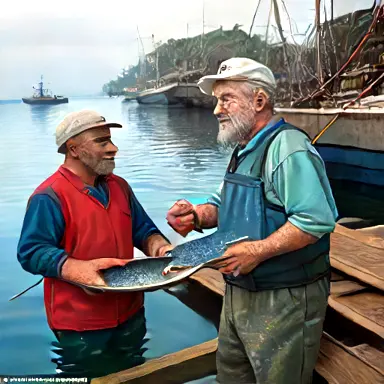 Fishermen describe purely method off the shelf