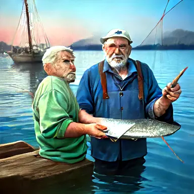Fishermen describe recorded through network off the shelf