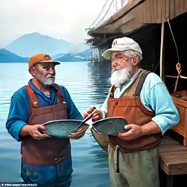 Fishermen describe residents during peak off the shelf