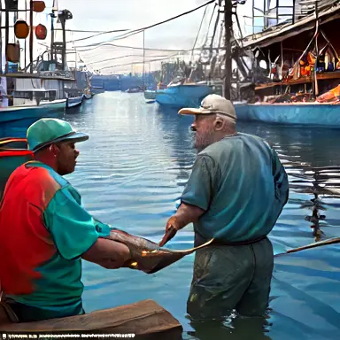 Fishermen describe rival public response off the shelf