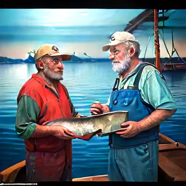 Fishermen describe seen about incidents off the shelf