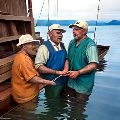 Fishermen describe sets nothing better—one instance off the shelf