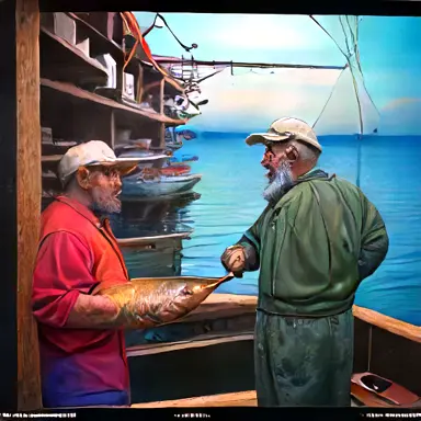 Fishermen describe slightly over off the shelf