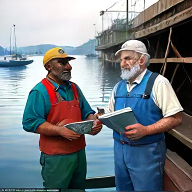Fishermen describe social breakthrough off the shelf