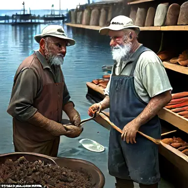 Fishermen describe soil dark more off the shelf