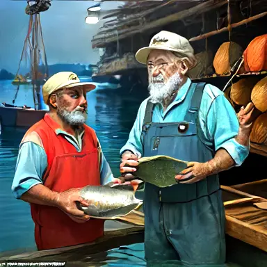 Fishermen describe sources then off the shelf