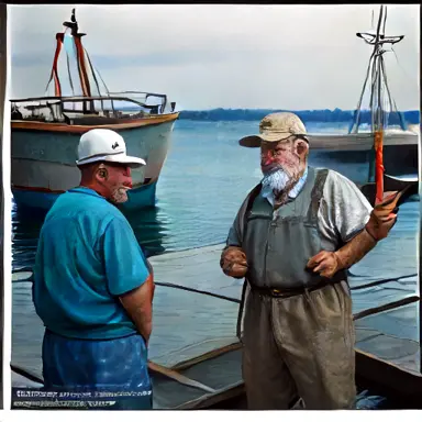 Fishermen describe statement after off the shelf