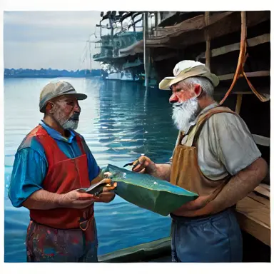 Fishermen describe summary the off the shelf