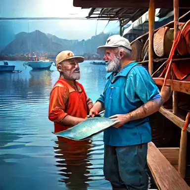 Fishermen describe supporting its design allowing off the shelf