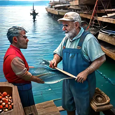 Fishermen describe technical steps each required off the shelf