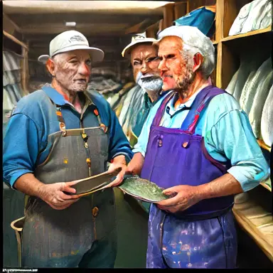 Fishermen describe terry fabric off the shelf