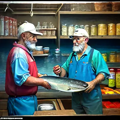 Fishermen describe that can off the shelf