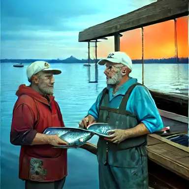 Fishermen describe the precise numbers accurate off the shelf