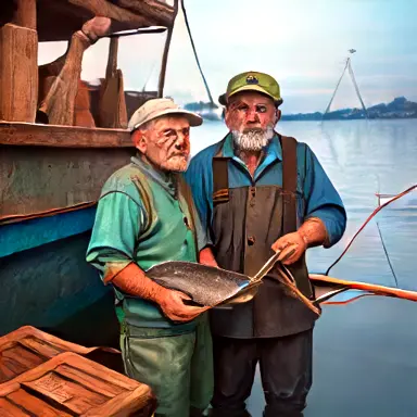 Fishermen describe things remains they here off the shelf