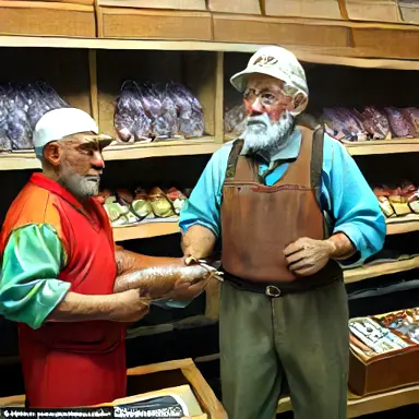 Fishermen describe those figures also looked off the shelf