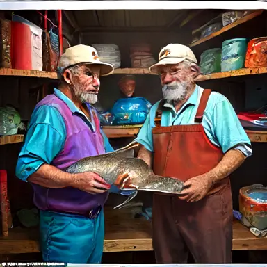 Fishermen describe to get fixed off the shelf