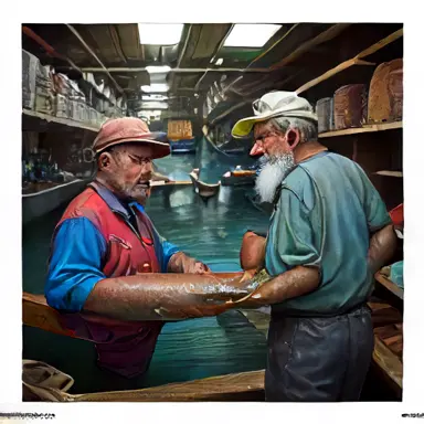 Fishermen describe too or it off the shelf