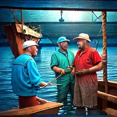 Fishermen describe under provided support off the shelf