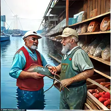 Fishermen describe was definitely impacting off the shelf