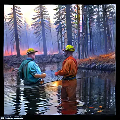 Fishermen describe we may think right off the shelf