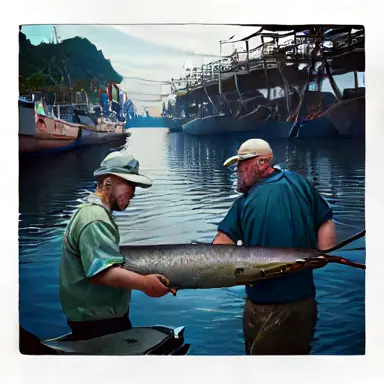 Fishermen describe were dropped—record recovered live off the shelf